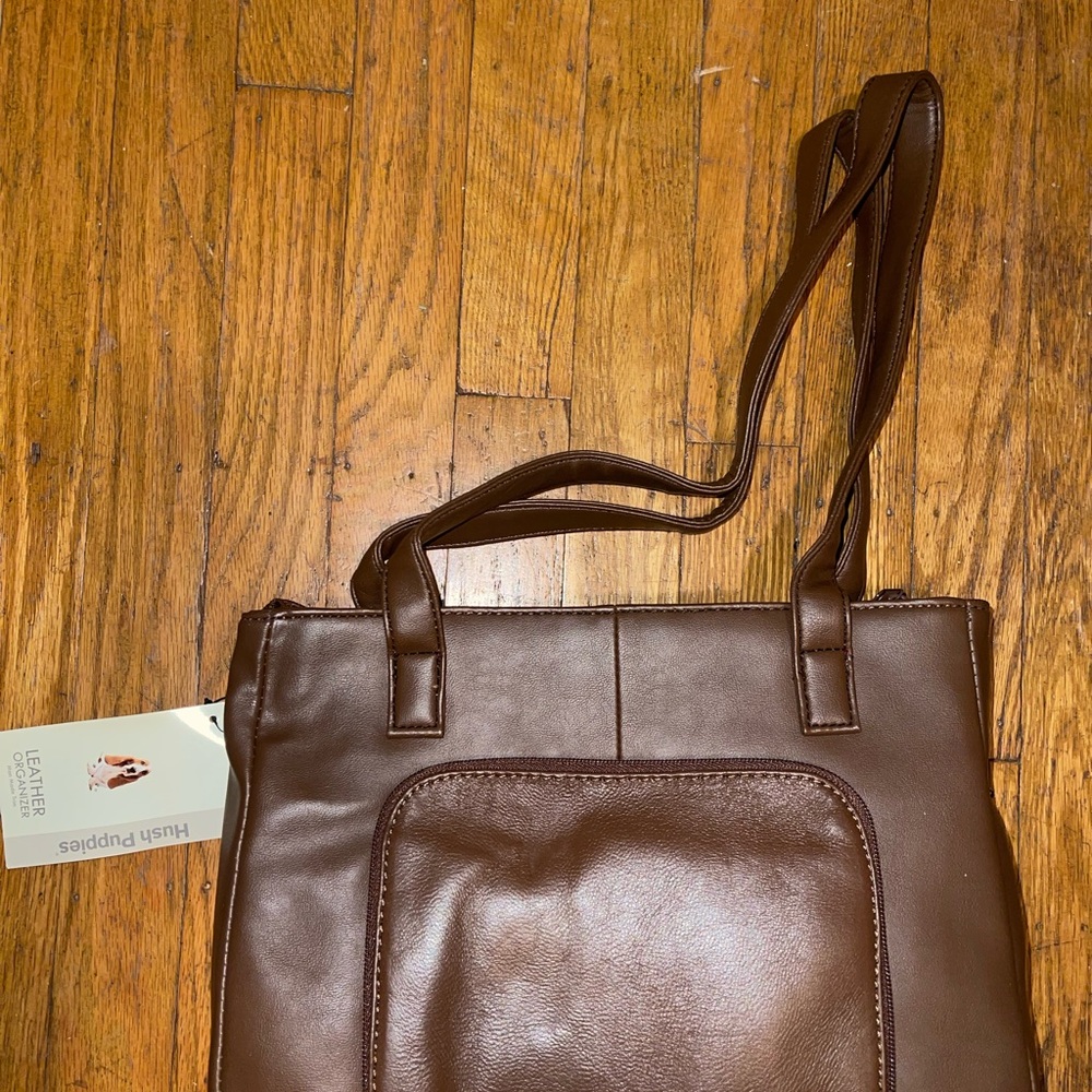 Brown Leather Tote Bag
